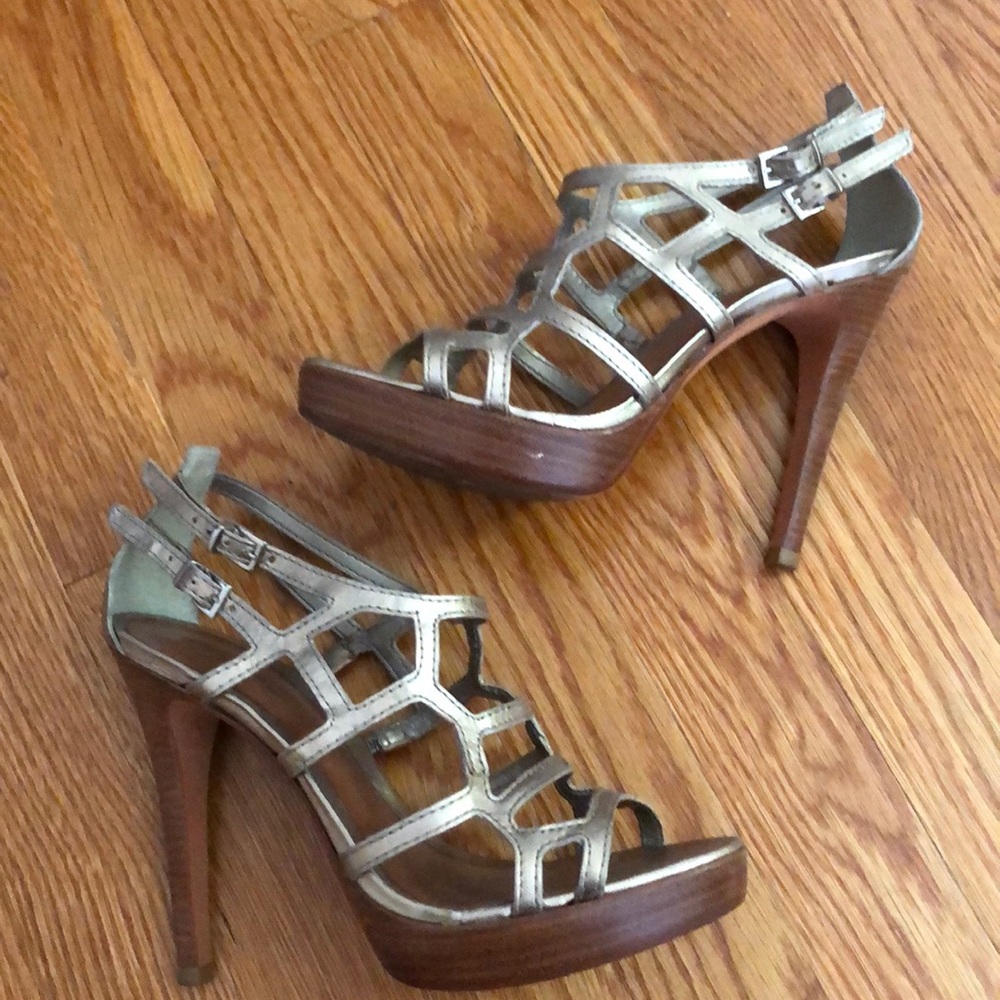 Aldo golddish strappy sandals